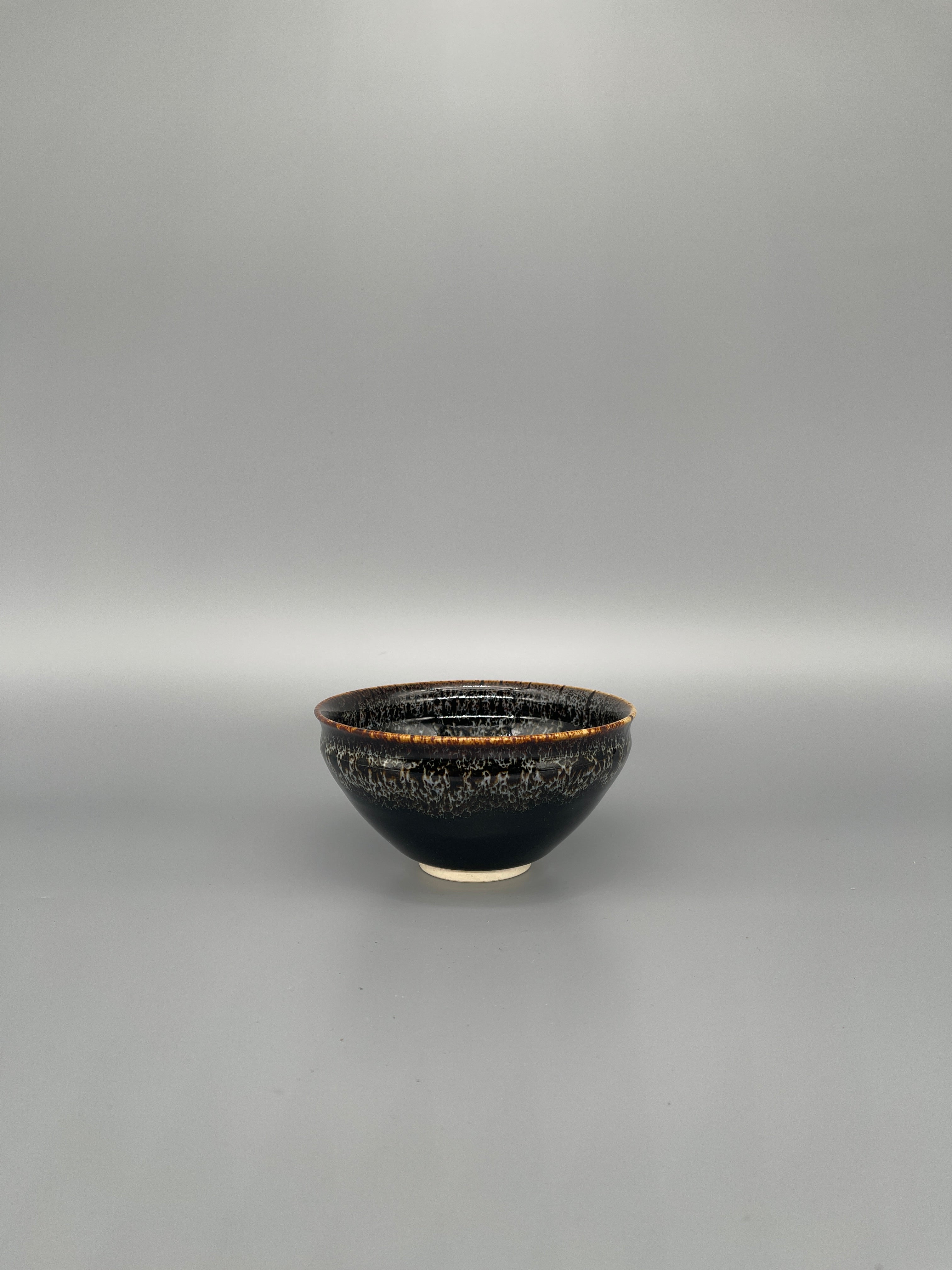 Vintage Japanese Matcha Bowl, Chawan - Black