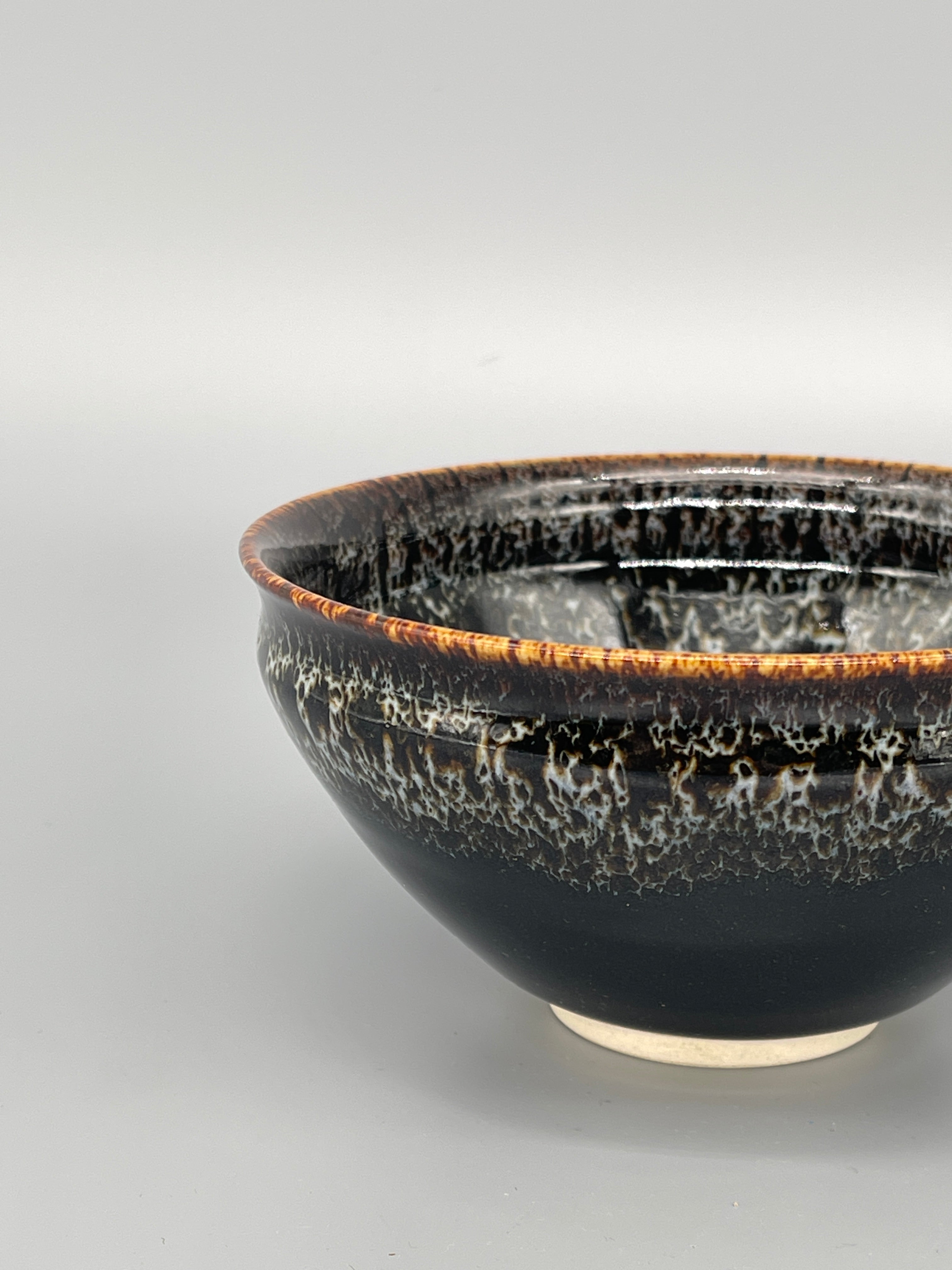 Vintage Japanese Matcha Bowl, Chawan - Black