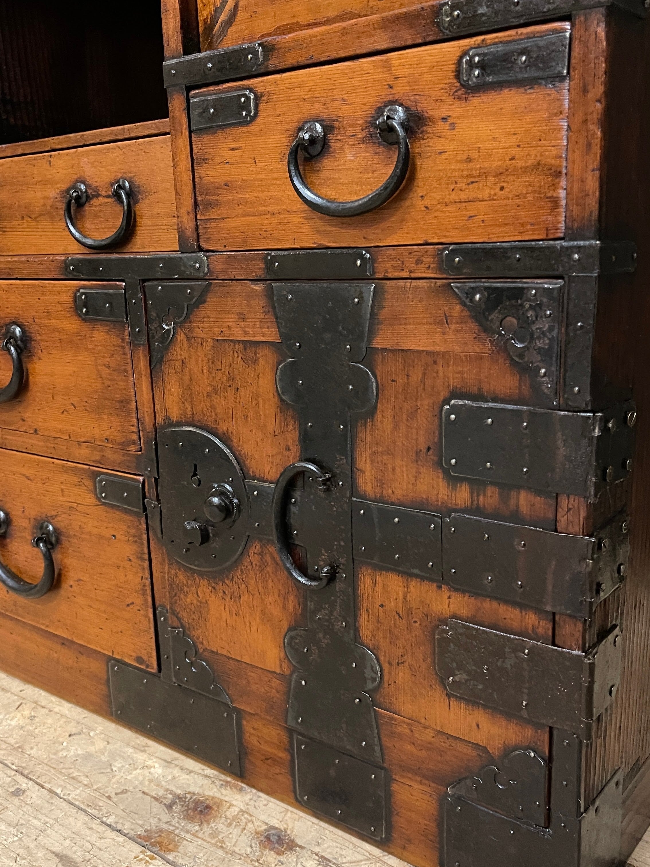 Antique Japanese Storage Cabinet - Cypress & Cedar | Late 1800's