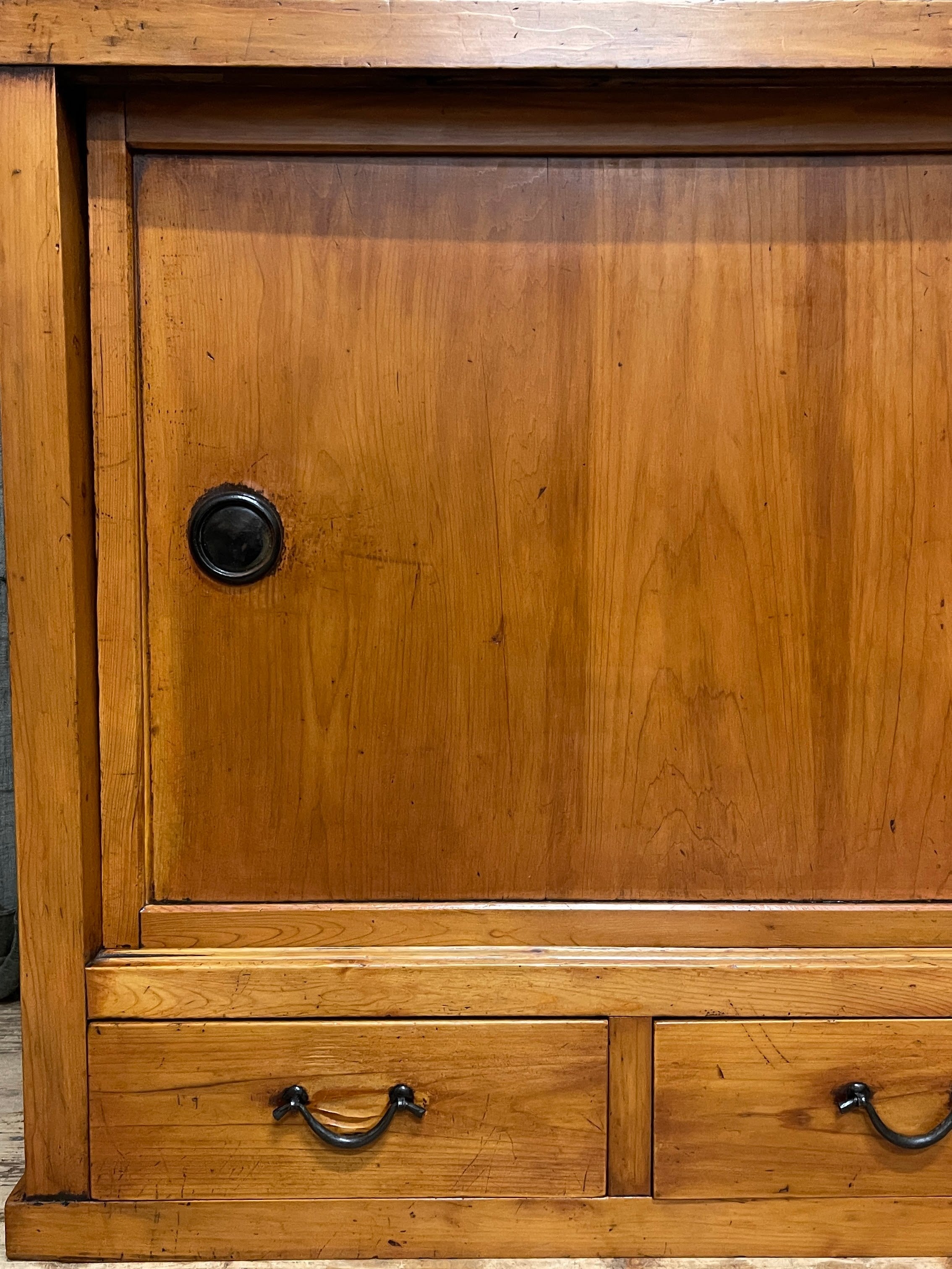 Antique Japanese Sideboard - Cedar & Cypress | c.1900