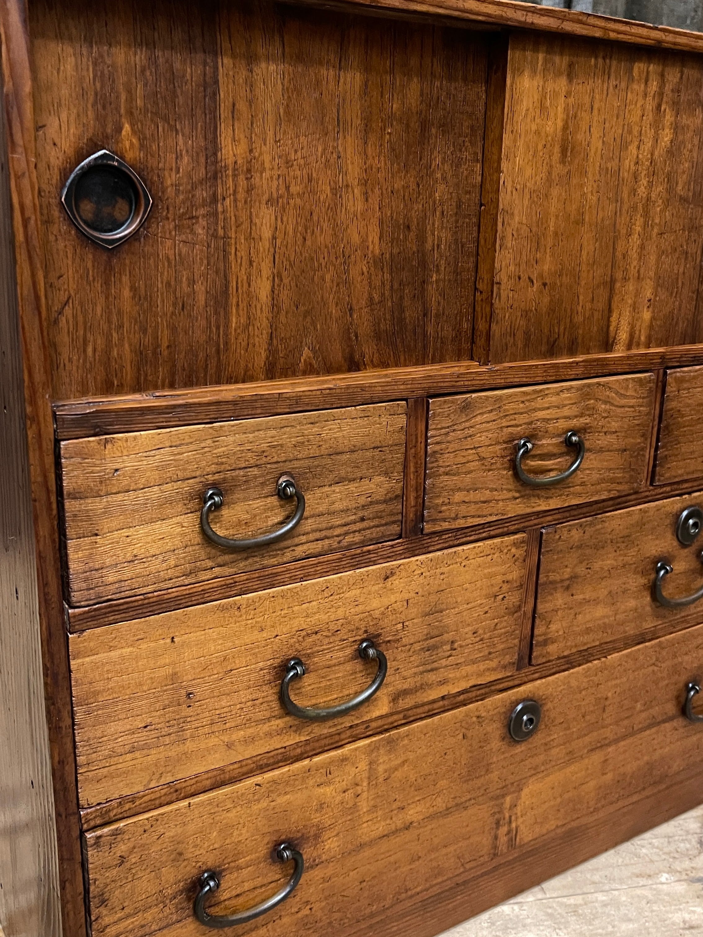 Ko Dansu, Japanese Side Cabinet - Paulownia & Cedar | 1920's