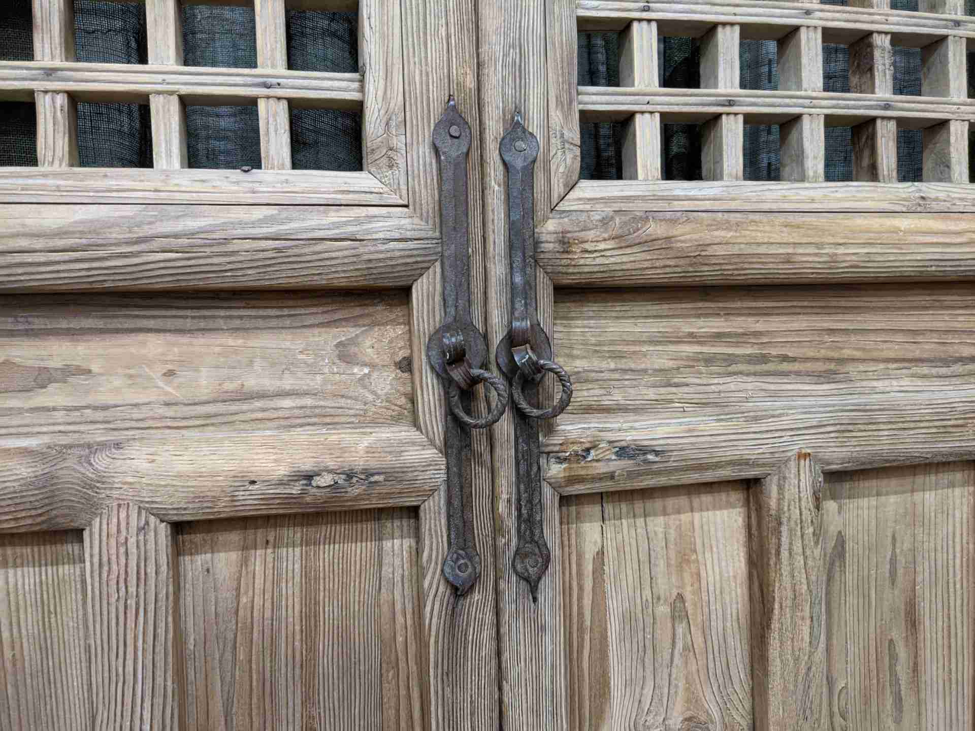 Pair of Antique Provincial Chinese Doors